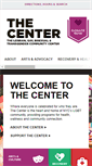 Mobile Screenshot of gaycenter.org